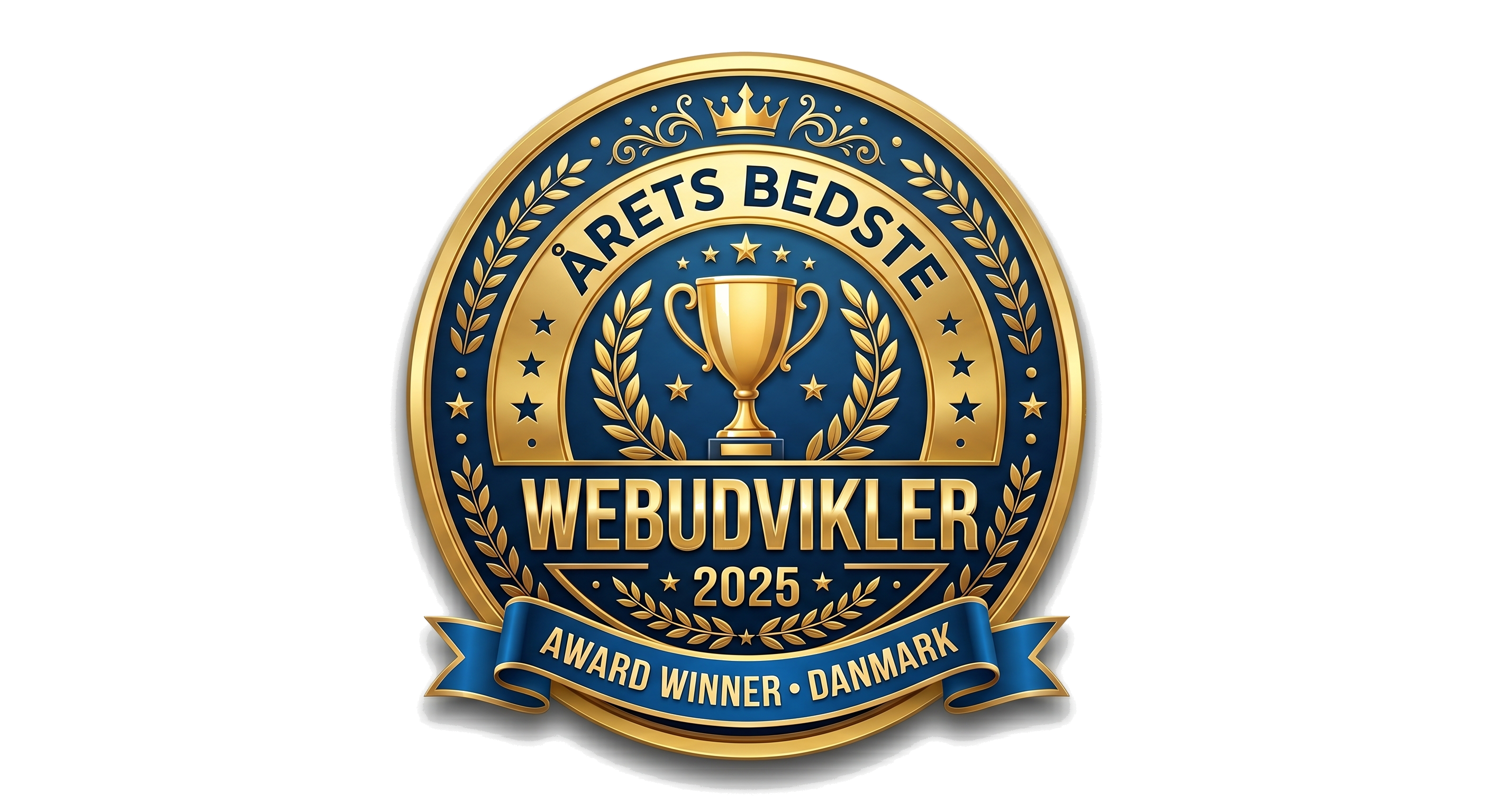 Årets Bedste Webudvikler 2025 — Award Winner Danmark